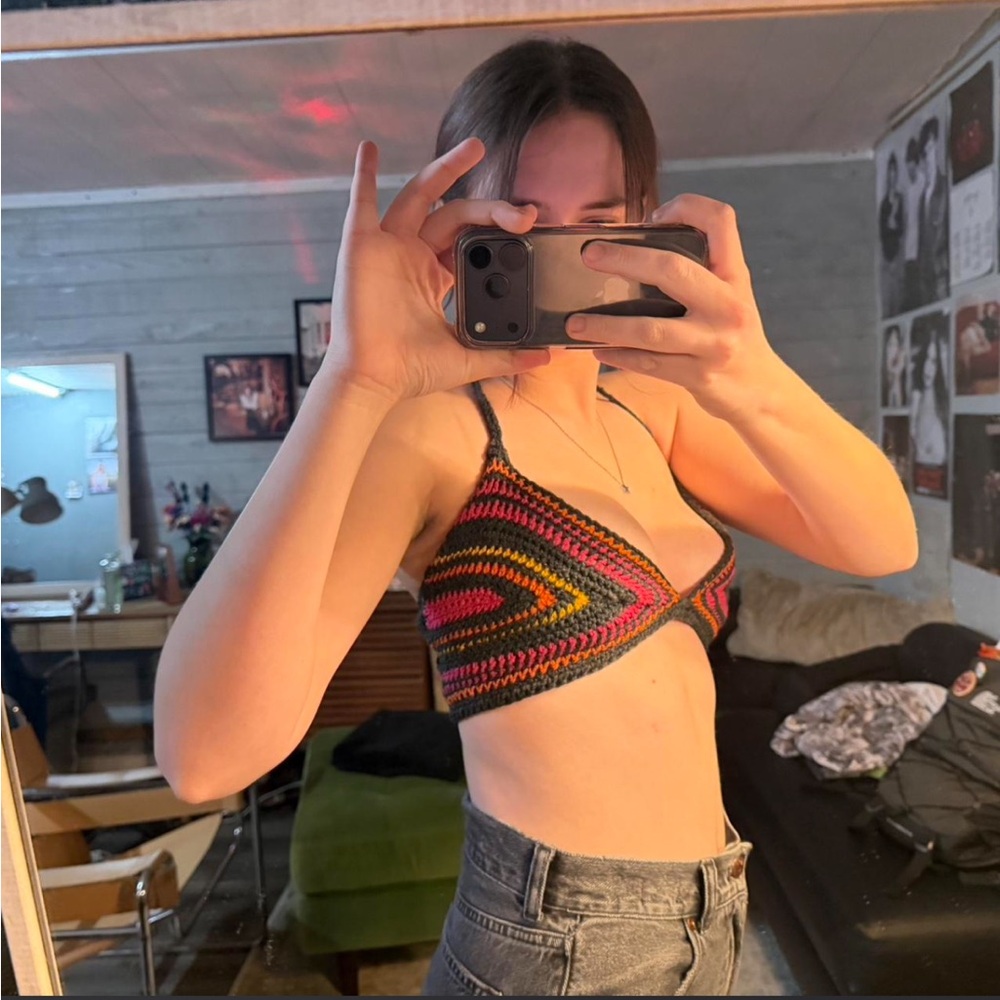 crochet bra top